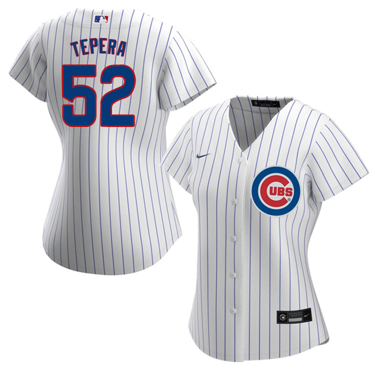 Nike Women #52 Ryan Tepera Chicago Cubs Baseball Jerseys Sale-White